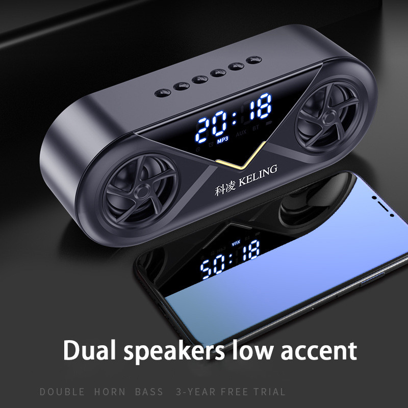 FM radijas Altavoces Su Bluetooth suderinami garsiakalbiai LED Caixa De Som Amplificada žadintuvas Alto-Falantes žemųjų dažnių garsiakalbis namų kino teatras