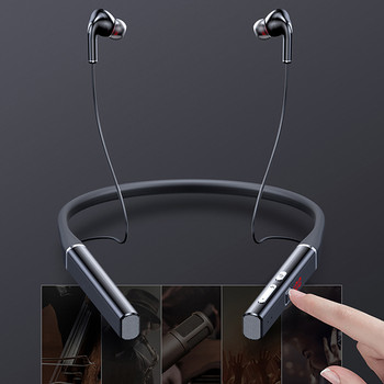 TWS 100 часа безжични слушалки Bluetooth магнитна лента за врат Слушалки IPX3 Водоустойчиви спортни слушалки шумопотискащ микрофон S720