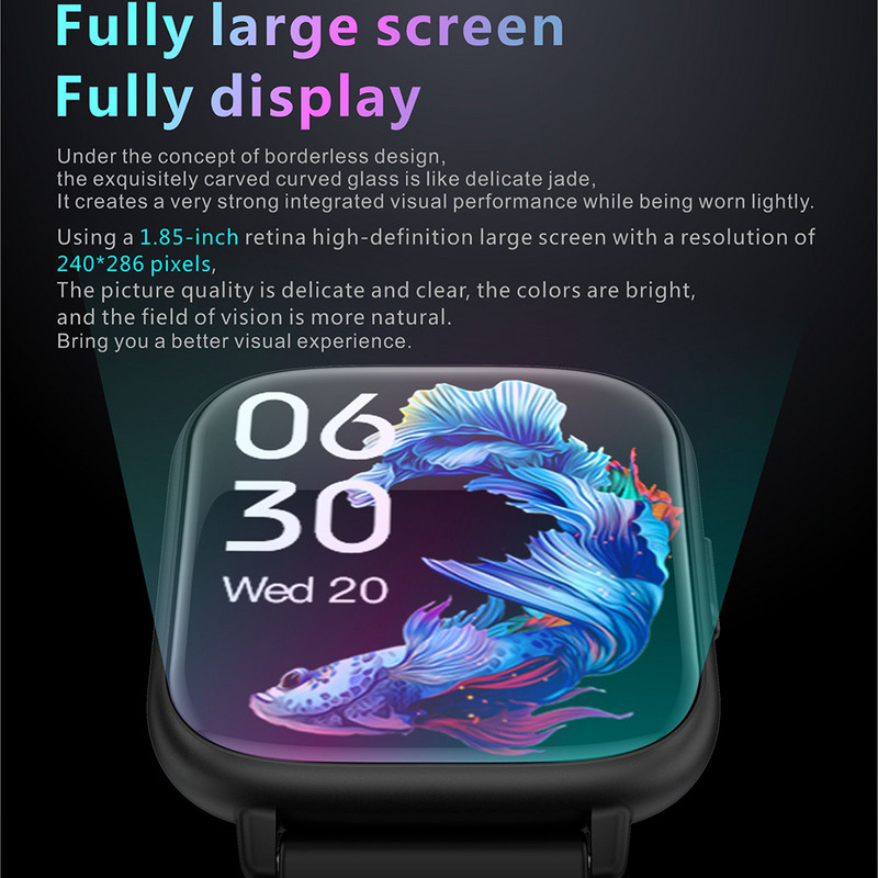 SENBONO Nové pánske inteligentné hodinky pre ženy IP68 vodotesné športové inteligentné hodinky s telesnou teplotou pre mužov a ženy s vlastným ciferníkom pre Xiaomi