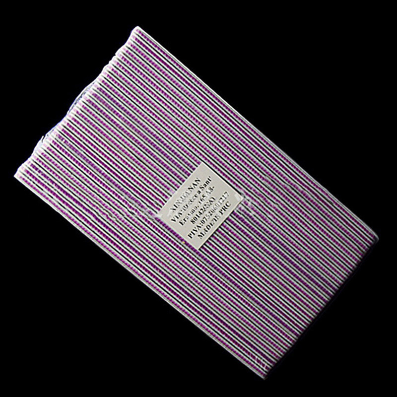 Profesionali Half Moon nagų dildė 100/180 Švitrinis popierius kalkės a ongle Šlifavimas Poliravimo dildės nagų įranga Manikiūro buferinis nagų įrankis