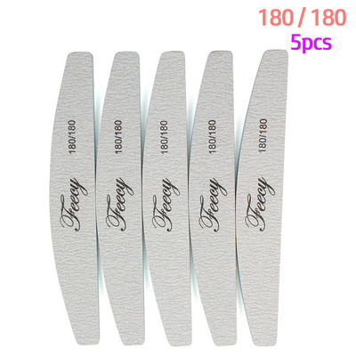 Nagų dildės buferis Dvipusis nagų dildės buferis 100/180 Trimmer Lime Buffer in the Nail Art Ongle Nail Art Tool