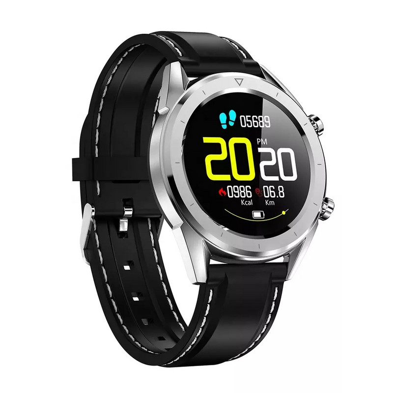 DT NO1 DT28 išmanusis laikrodis vyriškas IP68 atsparus vandeniui pigus išmanusis laikrodis EKG širdies ritmo treniruoklis