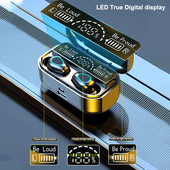 TWS belaidės ausinės G28 Smart Three True Digital Display Dvigubas į ausis įkišamas kištukas, mažos delsos 5.2 Bluetooth ausinės