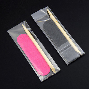 50 τμχ Σετ περιποίησης καθαρισμού νυχιών μιας χρήσης Mini File Sticks Nail Art Tool Φορητό λίμα αξεσουάρ νυχιών Αναλώσιμα μανικιούρ