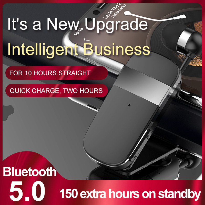 Karštas išpardavimas K53 mini belaidės Bluetooth ausinės Skambutis Priminimas Vibracija Sport Clip Driver Auriculares Ausinių laisvų rankų ausinės 