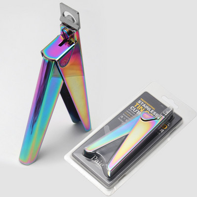 Profesionali nagų dailės kirpimo mašinėlė Specialaus tipo U žodis Klaidingi patarimai Kraštų pjaustyklės Manikiūras Spalvingi nerūdijančio plieno nagų dailės įrankiai