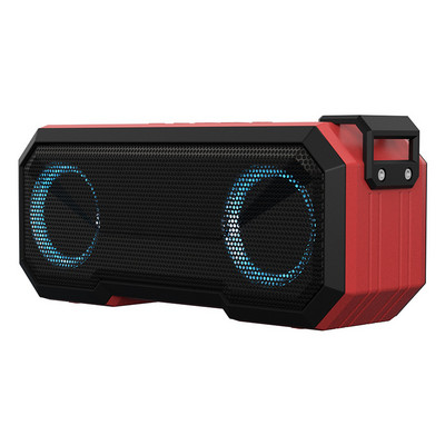 Vanjski vodootporni zvučnik kompatibilan s Bluetoothom HIFI subwoofer IPX7 šareni svjetleći zvučnici 3000mAh FM radio TF Aux