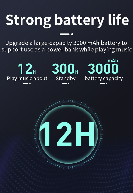 Vanjski vodootporni zvučnik kompatibilan s Bluetoothom HIFI subwoofer IPX7 šareni svjetleći zvučnici 3000mAh FM radio TF Aux
