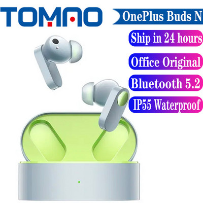 2022 Νέο Oneplus Buds N ασύρματο ακουστικό Bluetooth 12,4 mm Δυναμική μονάδα Dual AI Call Noise Cancelling True Wireless Headphone