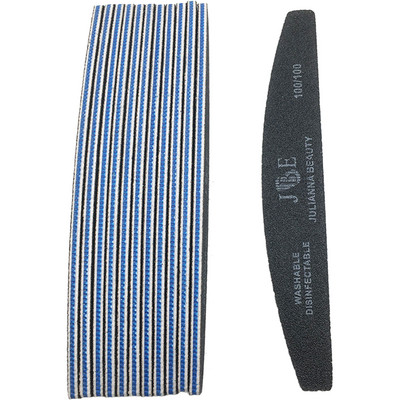 10 kom. Profesionalne turpije za nokte 100 150 180 240 Grit Unhas De Gel turpije za nokte Brusni papir Moon Style Akrilne turpije za nokte Alati za umjetnost