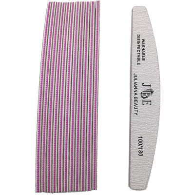 10 kom. Profesionalne turpije za nokte 100 150 180 240 Grit Unhas De Gel turpije za nokte Brusni papir Moon Style Akrilne turpije za nokte Alati za umjetnost