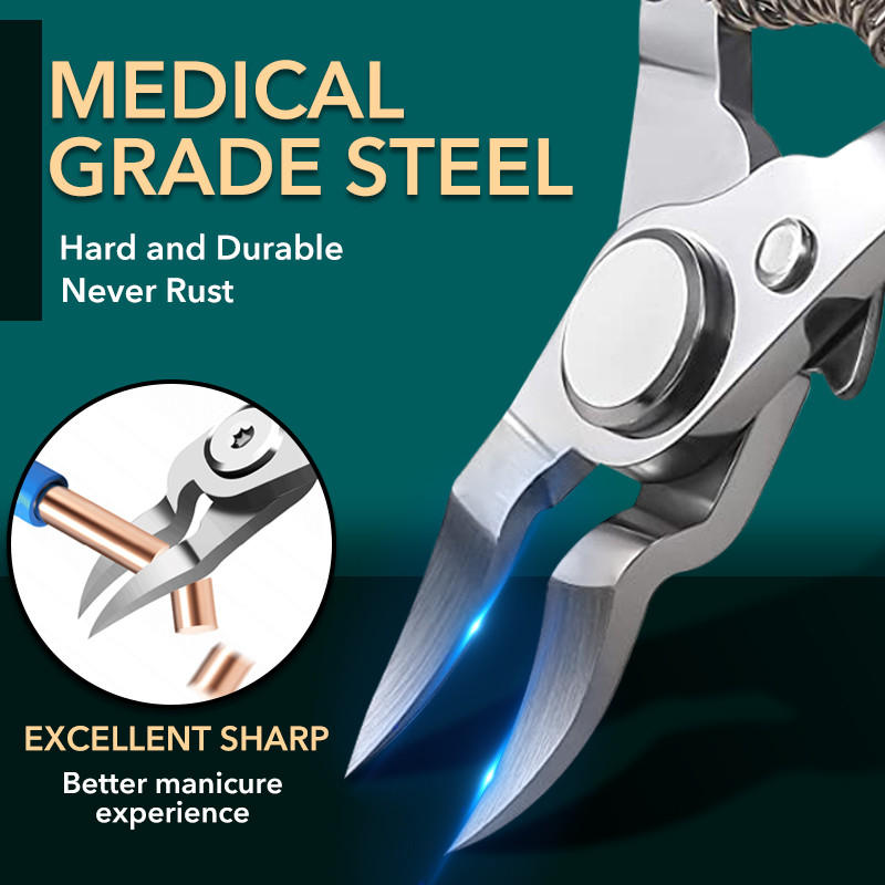 Clește pentru unghii pentru degete de la picioare Corectarea unghiilor Unghii groase Unghii încarnate de la picioare Clește de îngrijire pentru pedichiură pentru arta unghiilor pentru piele moartă Instrument foarfecă