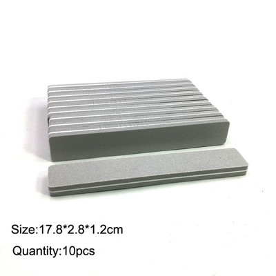 10 komada dvostranih blokova turpija za nokte Šarene spužve za poliranje brusnih puferskih traka za poliranje Pedikura Alati za manikuru