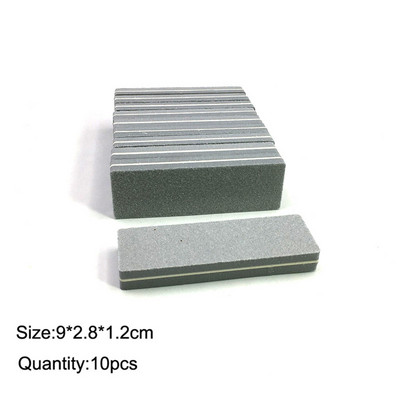 10 komada dvostranih blokova turpija za nokte Šarene spužve za poliranje brusnih puferskih traka za poliranje Pedikura Alati za manikuru