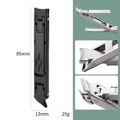 Profesionalne škare za nokte Rezač za nokte od nehrđajućeg čelika Trimer za nokte na nogama Manikura za nokte Škare za debele nokte