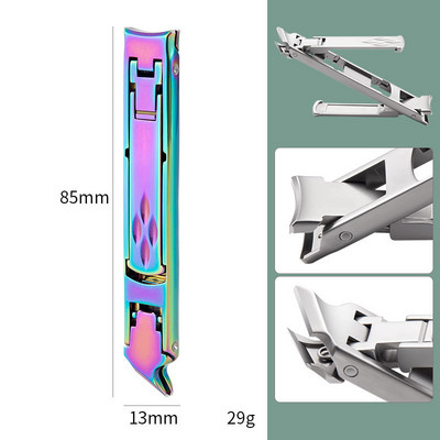 Profesionalne škare za nokte Rezač za nokte od nehrđajućeg čelika Trimer za nokte na nogama Manikura za nokte Škare za debele nokte