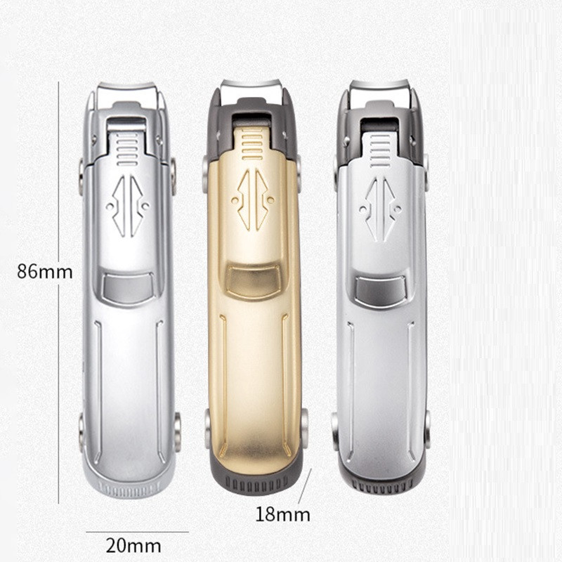 Automobilio formos „No Splash“ nagų kirpimo mašinėlės nerūdijančio plieno nagų pjoviklis Storos kietos kojų nagų žirklės Manikiūro įrankiai