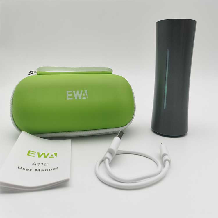 EONKO Deep Bass hordozható fém Bluetooth A115 hangszóró TF TWS 6000mAh újratölthető akkumulátorral, 8 GB-os micro sd-vel