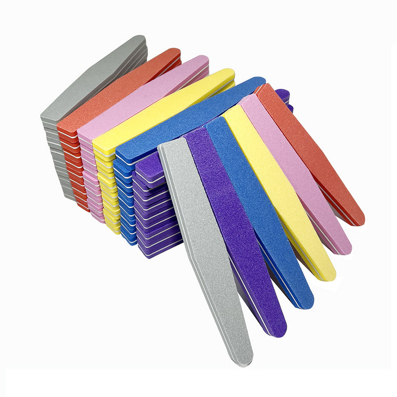 MYBORMULA 5 KOM./LOT Profesionalne turpije za nokte Pufer za nokte 100/180 zrnatost Brušenje Poliranje Brušenje Manikura Alati za nail art 6 boja