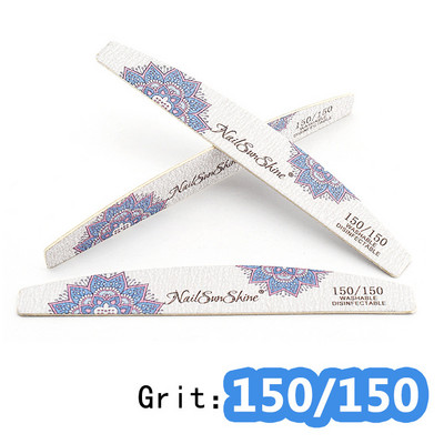 5Pcs/lot Drvena turpija za nokte 100 180 Gtit Brusni pufer za nokte 100/180 Brusni papir Pedikura Lak za manikuru Profesionalni alat za nail art