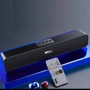 Φορητός υπολογιστής Ηχείο Bluetooth Ασύρματο Sound Bar High BoomBox Outdoor Bass HIFI TF FM Radio Audio USB Smart Subwoofer