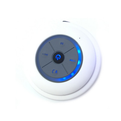 Prijenosni Bluetooth zvučnik Bežični vodootporni zvučnik za tuširanje s FM radiom LED svjetlo Bluetooth Soundbar Hand Free zvučnik