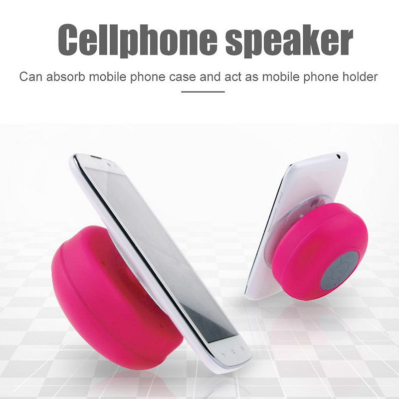 Prijenosni Bluetooth zvučnik Bežični vodootporni zvučnik za tuširanje s FM radiom LED svjetlo Bluetooth Soundbar Hand Free zvučnik