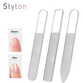 Styton Nano Glass Nail Files Επαγγελματικές λίμες στίλβωσης με λείανση Διαφανής εξοπλισμός λείανσης λίμα νυχιών Εργαλεία τέχνης μανικιούρ