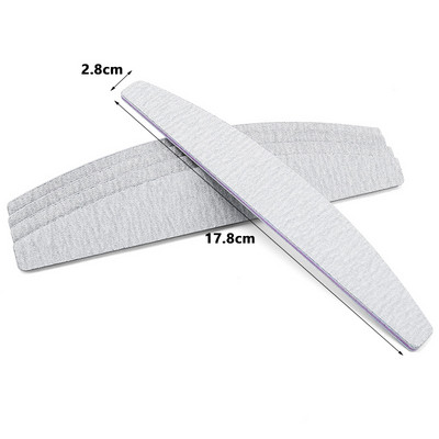 Styton Nano Glass Nail Files Επαγγελματικές λίμες στίλβωσης με λείανση Διαφανής εξοπλισμός λείανσης λίμα νυχιών Εργαλεία τέχνης μανικιούρ