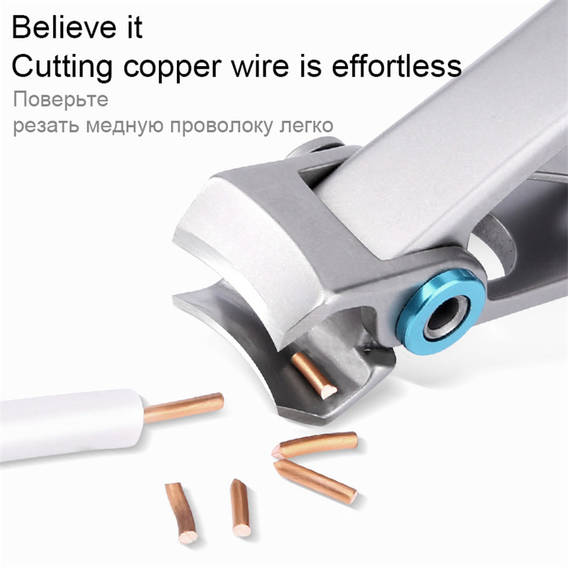 Profesionalni rezač noktiju Škare za nokte od nehrđajućeg čelika Trimer za nokte na nogama Manikura za nokte Škare za debele nokte