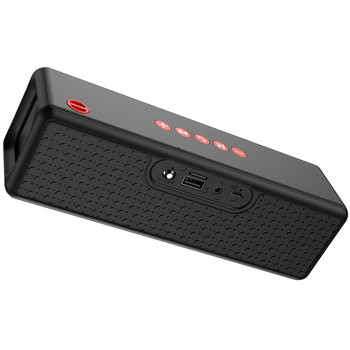 Hoco φορητό ηχείο Bluetooth Στερεοφωνικός ήχος IPX4 Αδιάβροχο ασύρματο Bluetooth 5.0 Υποστήριξη σύζευξης Ηχείο στήλης USB FM AUX TF