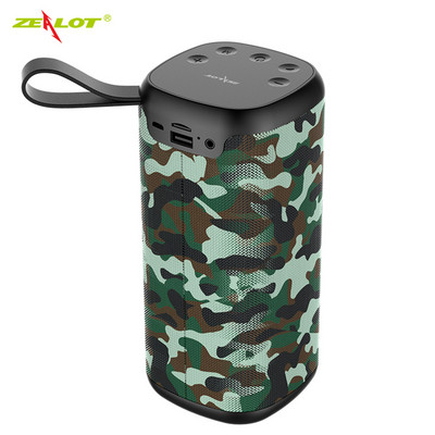 ZEALOT S35 prijenosni Bluetooth zvučnik vanjski HIFI subwoofer glazbena kutija bežični zvučnik s podrškom za mikrofon TF kartica U disk Aux in