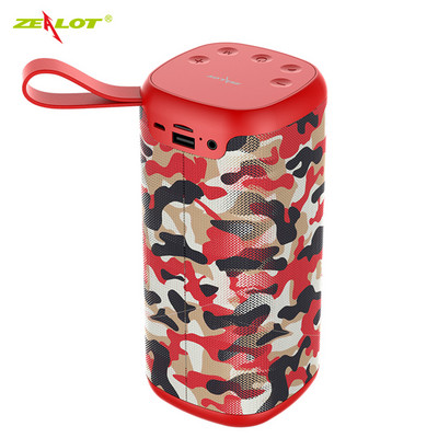 ZEALOT S35 prijenosni Bluetooth zvučnik vanjski HIFI subwoofer glazbena kutija bežični zvučnik s podrškom za mikrofon TF kartica U disk Aux in