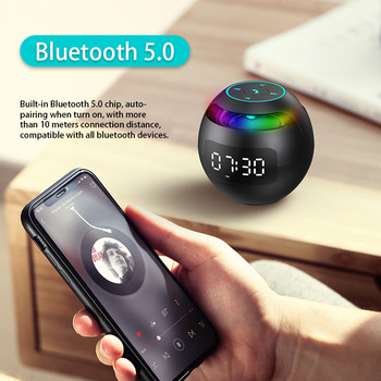 Ηχείο Bluetooth FM Radio Sound Box Dual Wecker Subwoofer Music-Player TF Karte Lautsprecher ασύρματος μίνι ήχος