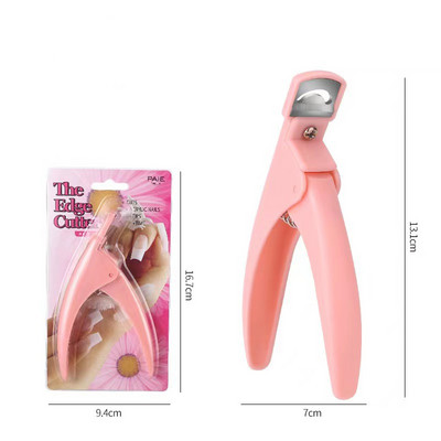 Νυχοκόπτη σε σχήμα U Νυχοκόπτη Νυχοκόπτη Ψαλίδι Γαλλικά ψεύτικες άκρες νυχιών Κόφτες άκρων Ατσάλινο κόπτη Εργαλεία νυχιών