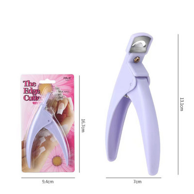 Νυχοκόπτη σε σχήμα U Νυχοκόπτη Νυχοκόπτη Ψαλίδι Γαλλικά ψεύτικες άκρες νυχιών Κόφτες άκρων Ατσάλινο κόπτη Εργαλεία νυχιών