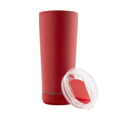 „Bluetooth“ garsiakalbis Patvarus „Bluetooth“ muzikos puodelio vyno puodelis su garsiakalbiu Aukšto garso nerūdijančio plieno išmanusis vandens butelio gėrimas