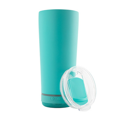 „Bluetooth“ garsiakalbis Patvarus „Bluetooth“ muzikos puodelio vyno puodelis su garsiakalbiu Aukšto garso nerūdijančio plieno išmanusis vandens butelio gėrimas