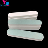 25 db/tétel Buffing Block Mini Nail Shiner Puffer Kétoldali Szivacs Le Shinning Polish Block Pufferek Hab Sima Akril Eszközök