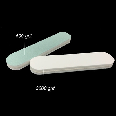 25 db/tétel Buffing Block Mini Nail Shiner Puffer Kétoldali Szivacs Le Shinning Polish Block Pufferek Hab Sima Akril Eszközök