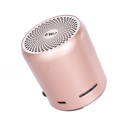 EWA A107S Bluetooth skaļrunis Portatīvie metāla HIFI skaļruņi TWS bezvadu mūzikas atskaņotājs Spēcīga skaņa SD kartes atskaņošanas skaļrunis