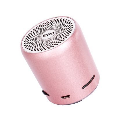 EWA A107S Bluetooth skaļrunis Portatīvie metāla HIFI skaļruņi TWS bezvadu mūzikas atskaņotājs Spēcīga skaņa SD kartes atskaņošanas skaļrunis