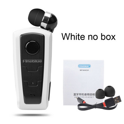 Căști fără fir Bluetooth V4.0, 100% originale Fineblue F910, căști în ureche, alertă cu vibrații, clip de uzură, căști mâini libere pentru telefoane inteligente