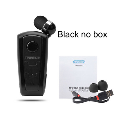 Căști fără fir Bluetooth V4.0, 100% originale Fineblue F910, căști în ureche, alertă cu vibrații, clip de uzură, căști mâini libere pentru telefoane inteligente