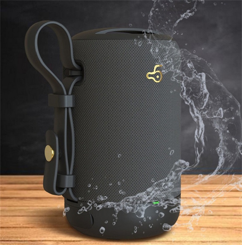 Prijenosni zvučnici Bluetooth kolona Vodootporni bežični Bluetooth zvučnik Snažni visoki BoomBox vanjski bas HIFI TF FM radio