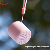 KLW Bluetooth metalinis mini nešiojamas garso dėžutė TWS True belaidis garsiakalbis lauko garsiakalbiai Macaron spalvos