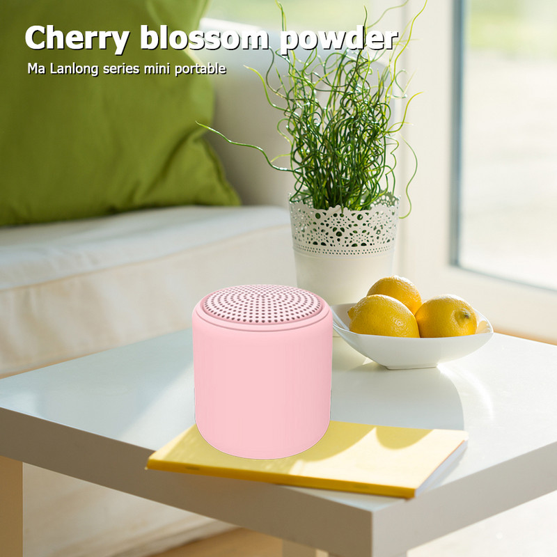 KLW Bluetooth metalinis mini nešiojamas garso dėžutė TWS True belaidis garsiakalbis lauko garsiakalbiai Macaron spalvos