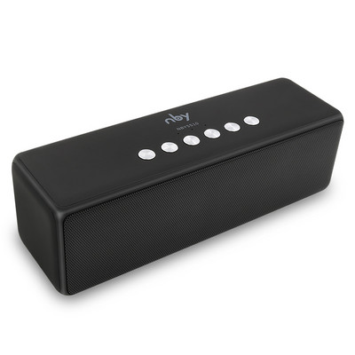 NBY 5510 Bluetooth garsiakalbis Deep Bass belaidis nešiojamasis garsiakalbis su mikrofonu 10 W garso sistema 3D stereo muzikos erdvinis garsas telefonui