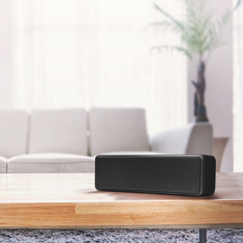 NBY 5510 Bluetooth garsiakalbis Deep Bass belaidis nešiojamasis garsiakalbis su mikrofonu 10 W garso sistema 3D stereo muzikos erdvinis garsas telefonui