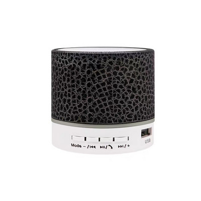 1 τμχ Fashion Wireless Bluetooth Speaker Mini Portable LED Music Audio TF USB FM Stereo Sound Speaker for Phone Computer Column